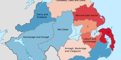 Noord-ierland op'n kaart