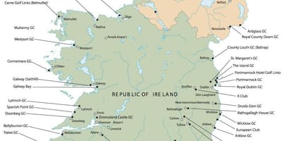 Die beste kaart van ierland