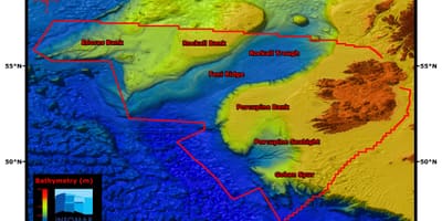 Die werklike kaart van ierland